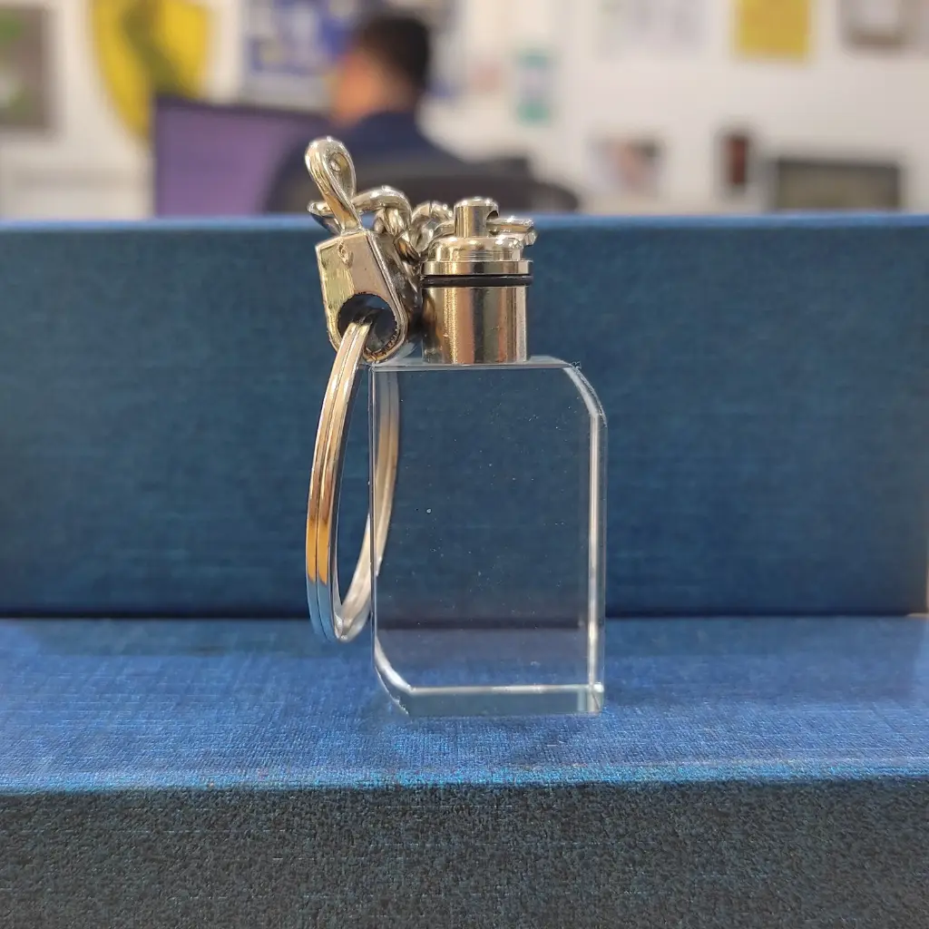 Keychain Cuted Edge Rectangle 3