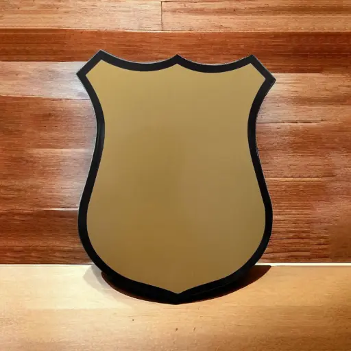 [E101610] Wooden Plaque 1053