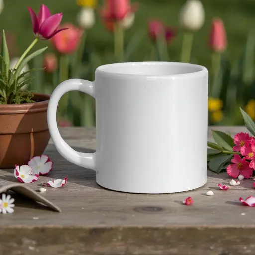 [E101700] Mug 6 OZ  White