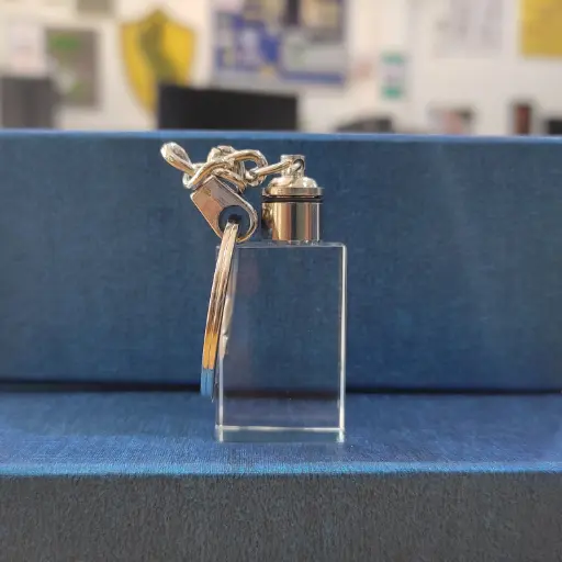 [E101408] Keychain Rectangle 4