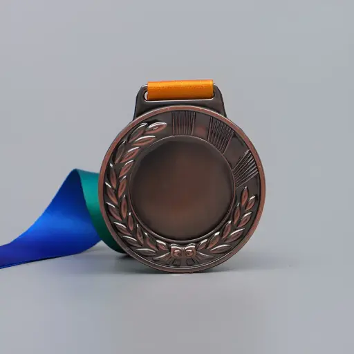[E100861] Medal Bronze Olive Branch